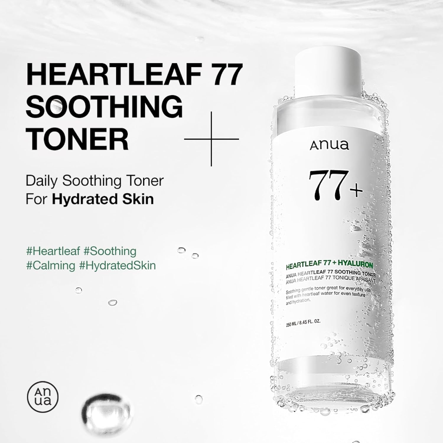 Heartleaf 77 Soothing Toner I Ph 5.5 Skin Trouble Care, Calming Skin, Refreshing, Purifying (500Ml / 16.9 Fl.Oz.)