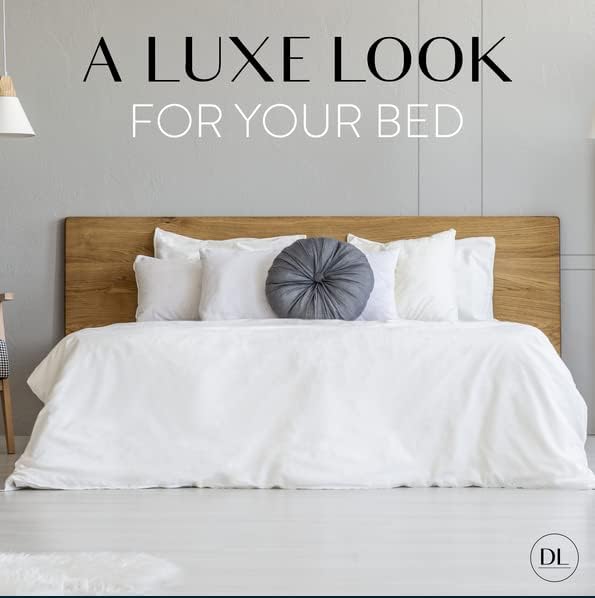 Bed Sheet Set King Size for Hot Sleepers, Hotel Premium Sheets with 4 Pillowcases, Lightweight Brushed Microfiber Deep Pockets, Breathable Cooling 6 Piece Bedding Sets, Gray