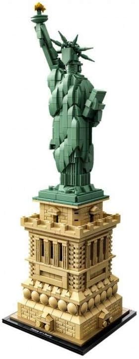 Architecture Statue of Liberty 21042 Model Building Set - Collectible New York City Souvenir, Creative Home Décor or Office Centerpiece, Great Gift Idea for Adults and Teens