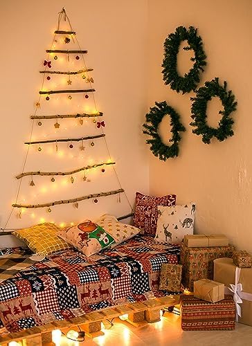 12 Pack LED Fairy Lights Battery Operated String Lights - 7Ft 20LED Waterproof Silver Wire Firefly Starry Moon Lights for DIY Crafts Wedding Table Centerpieces Party Bedroom Christmas