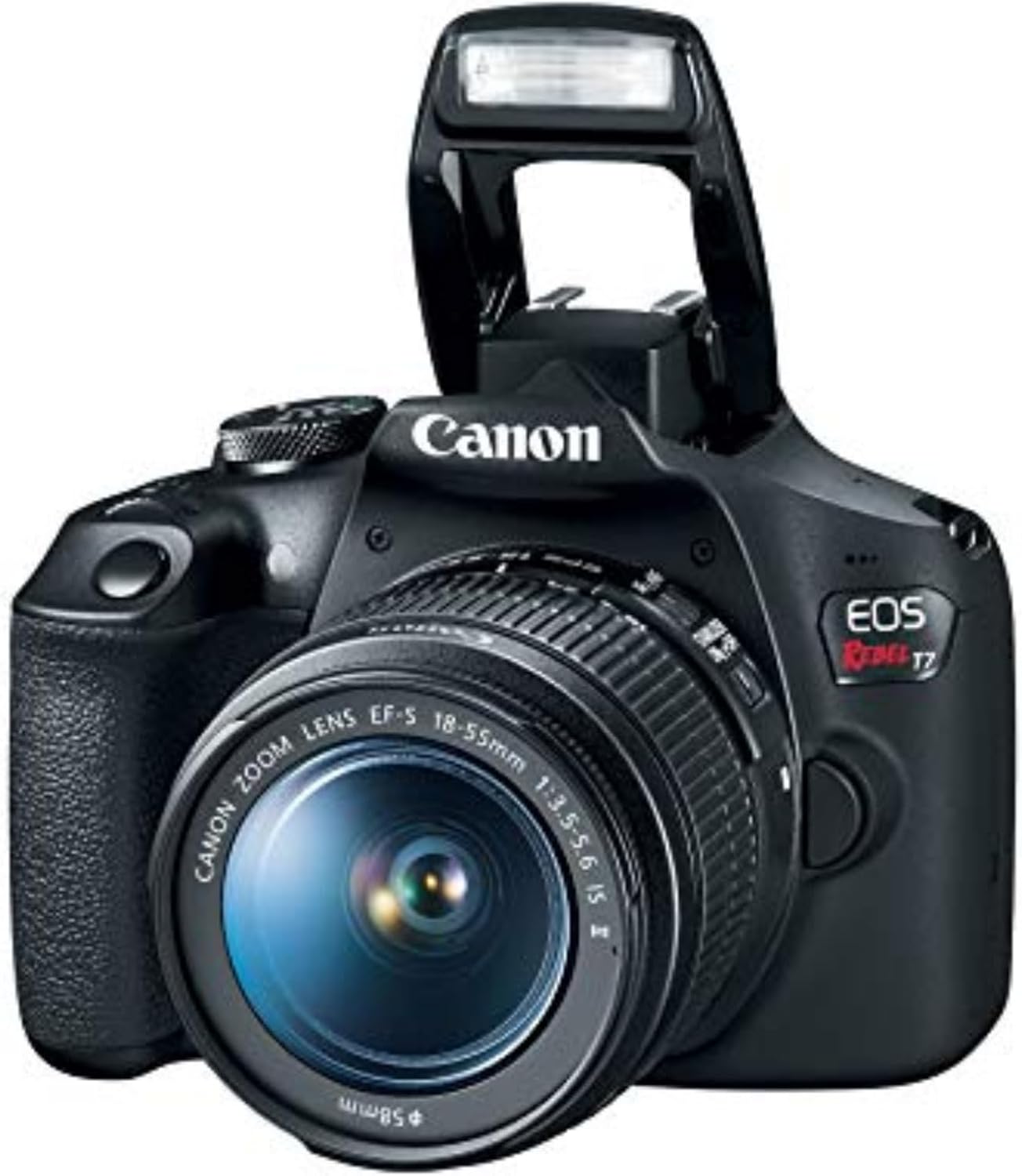 EOS Rebel T7 DSLR Camera with 18-55Mm Lens | Built-In Wi-Fi | 24.1 MP CMOS Sensor | DIGIC 4+ Image Processor and Full HD Videos