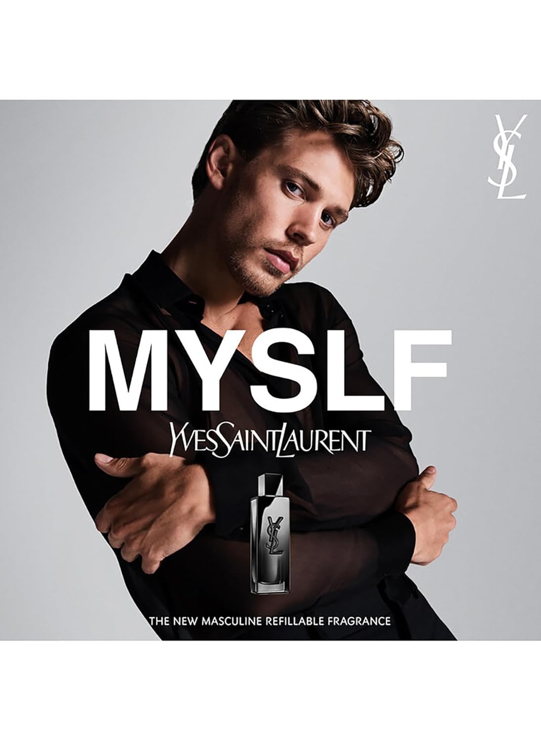 Ysl Myslf Eau De Parfum Spray for Men, 3.4 Ounce