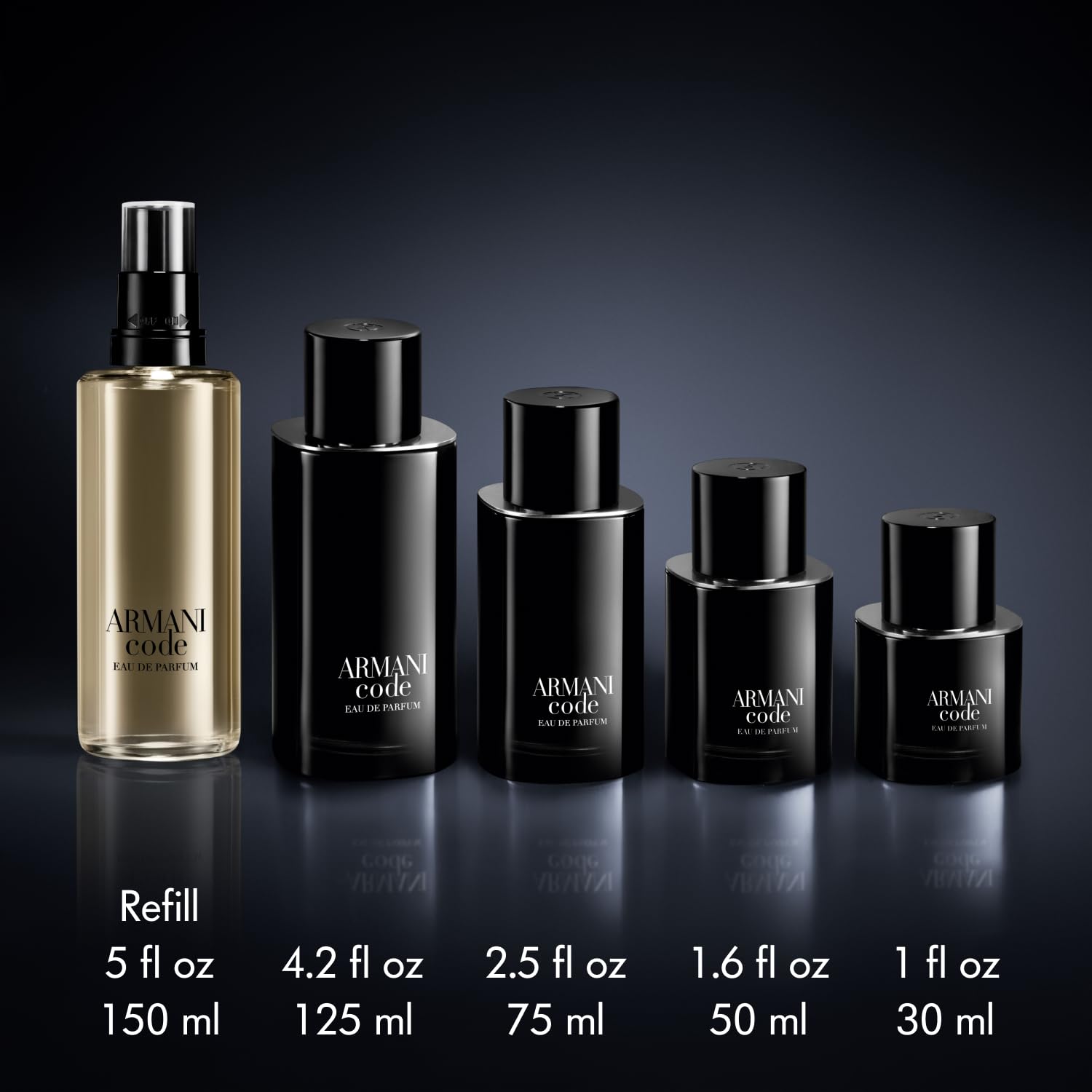 - Code - Eau De Parfum - Cologne for Men - Fougère Ambery Spicy Men’S Fragrance - Green Mandarin, Nutmeg, Tonka Bean Notes