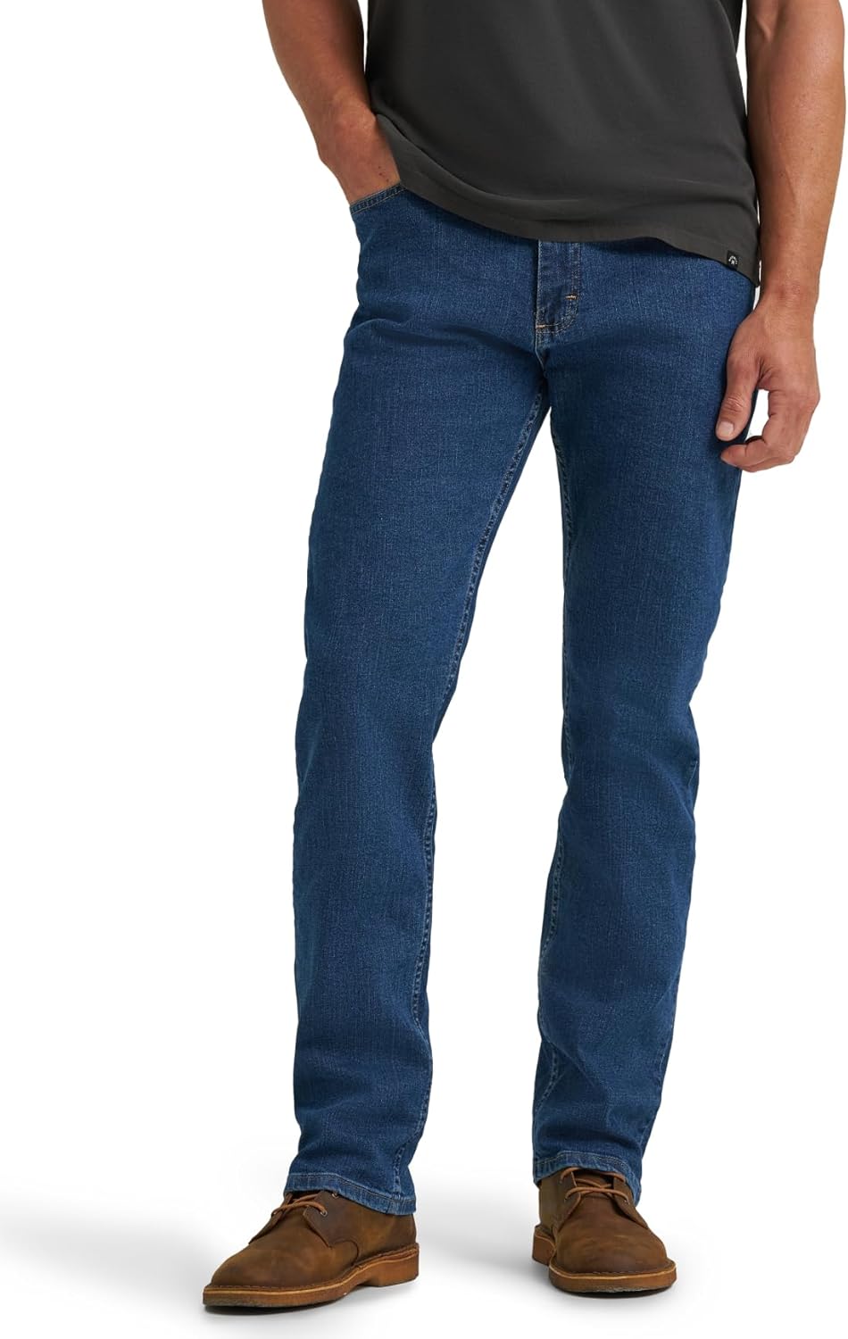 Authentics Men'S Regular Fit Comfort Flex Waist Jean