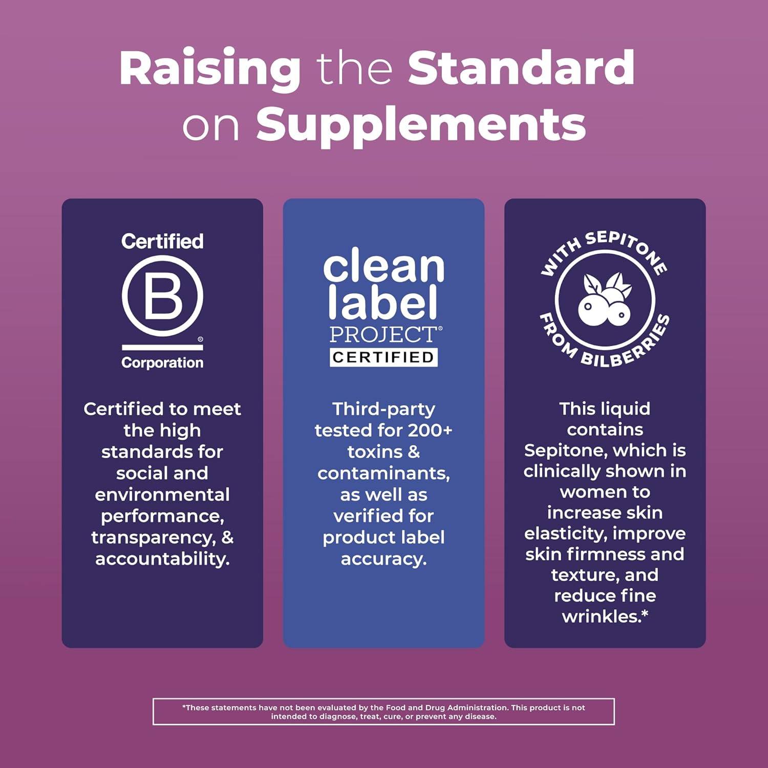 Liquid Nighttime Liquid Multimineral + Skin Renew | Clinically Shown in Women to Reduce Fine Wrinkle & Improve Skin Firmness | Sepitone | NO Melatonin | Magnesium | Vegan | 30 Servings