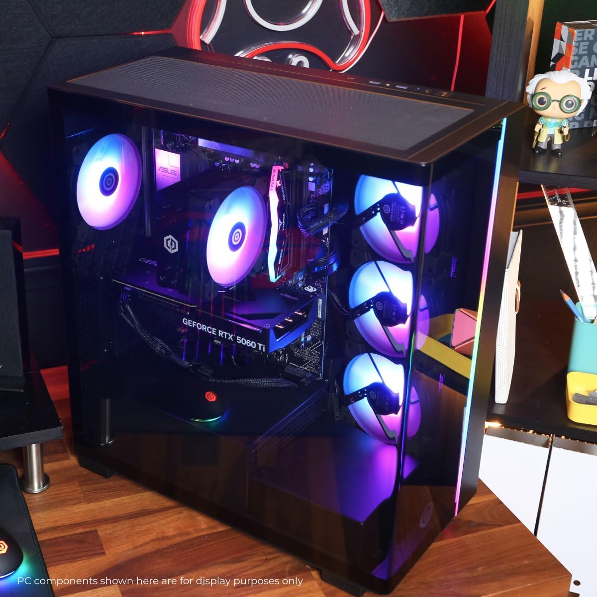 Gamer Master Gaming PC, AMD Ryzen 7 8700F 4.1Ghz, Geforce RTX 5060 Ti 8GB, 16GB DDR5, 1TB Pcie 4.0 SSD, Wifi Ready & Windows 11 Home (GMA2900A2)