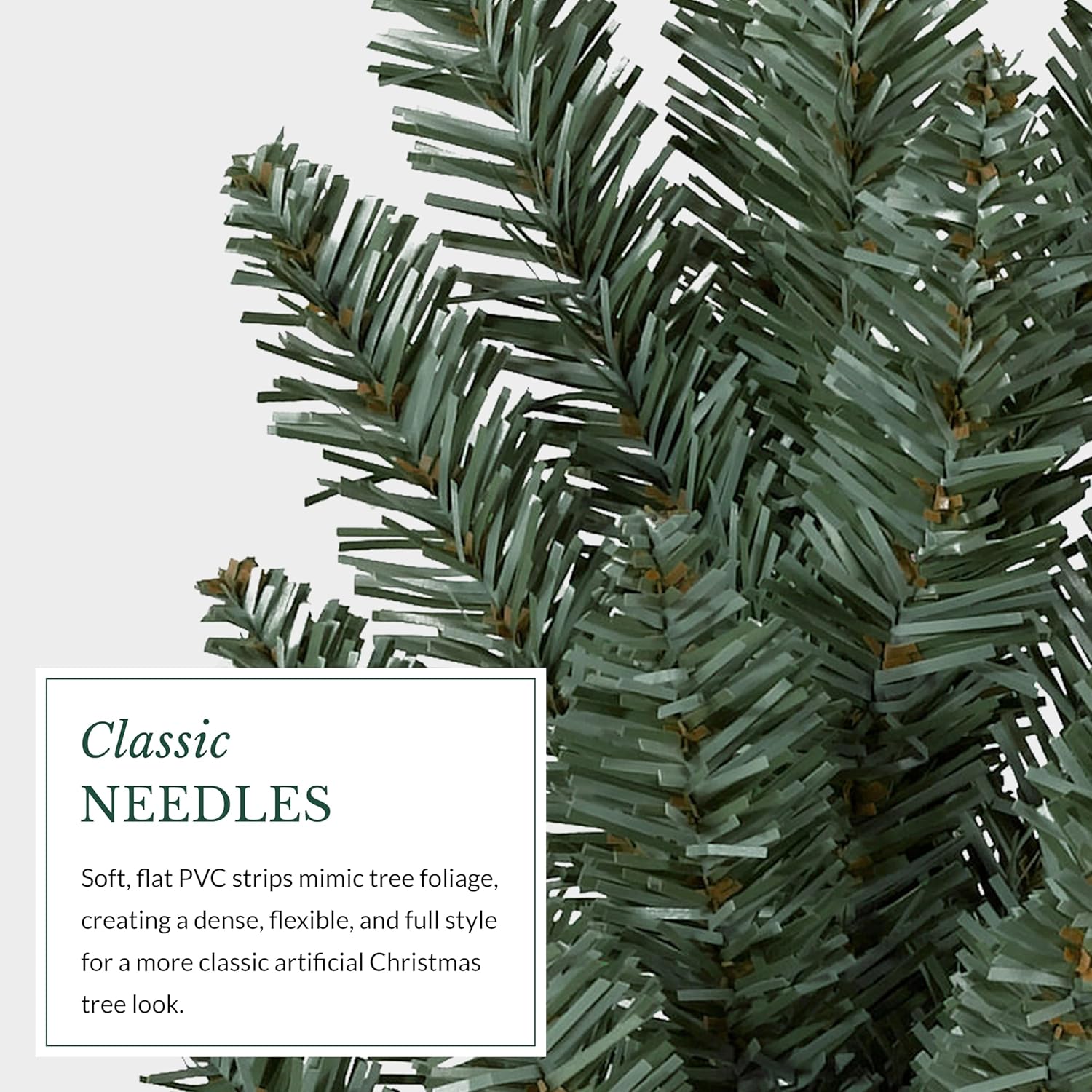 7.5Ft Pre-Lit Classic Blue Spruce - Artificial Christmas Tree with 1000 Clear Incandescent Lights, Easy Plug Technology, Premium Stand & Storage Bag for Indoor Holiday Decorating