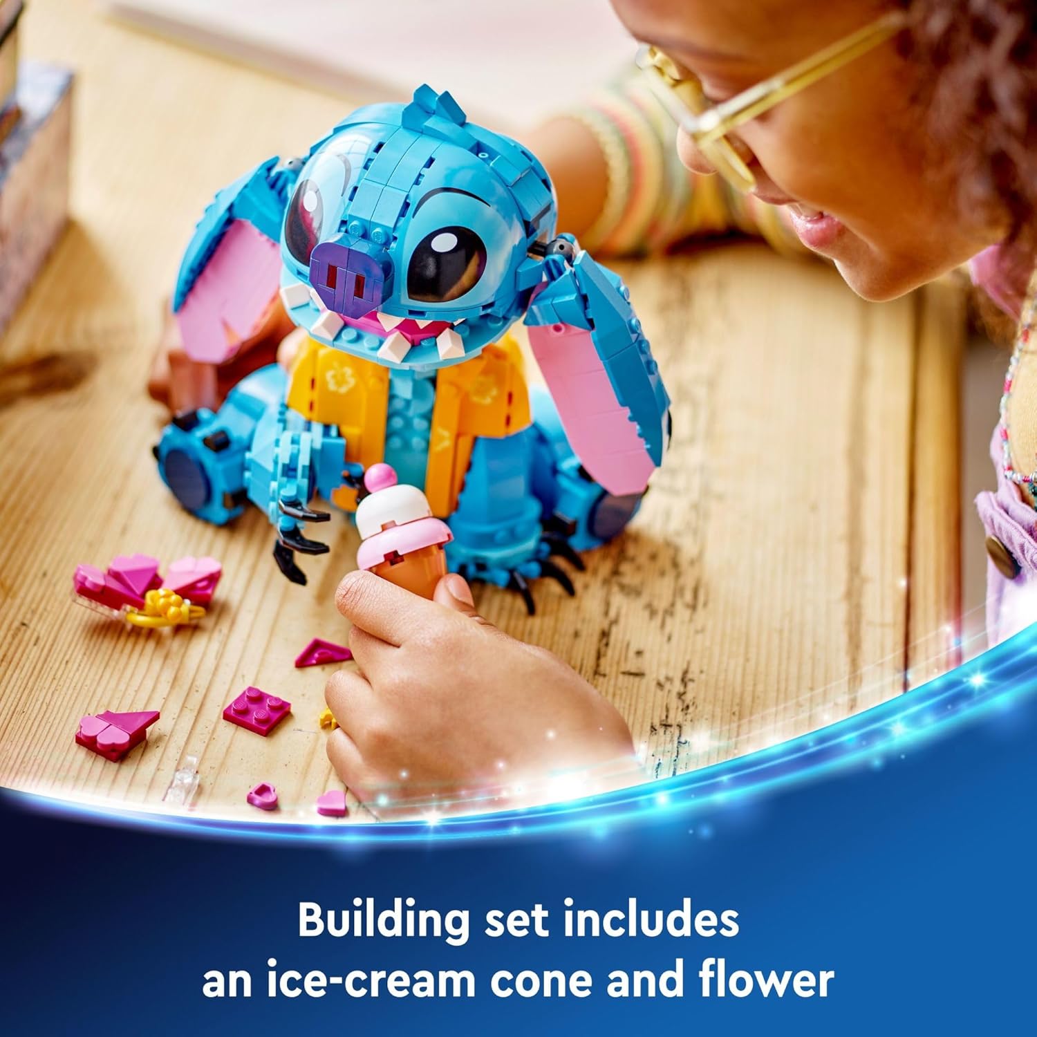 Disney Stitch Toy Building Kit for Girls & Boys 43249
