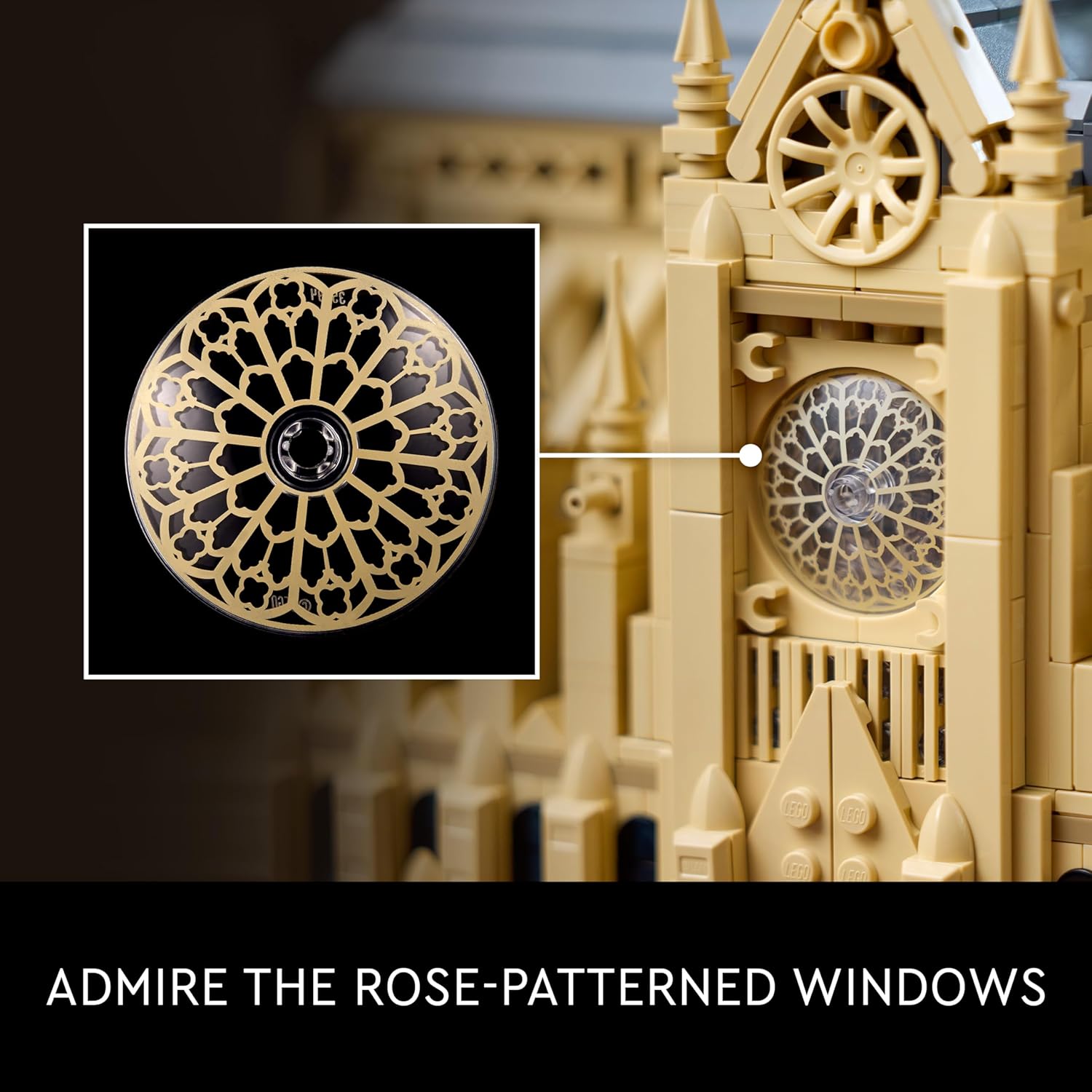 Architecture Notre-Dame De Paris Replica, Architectural Model Kit, Collectible Building Set for Adults, Build and Display Souvenir, Gift Idea for Lovers of History, Travel and Art, 21061