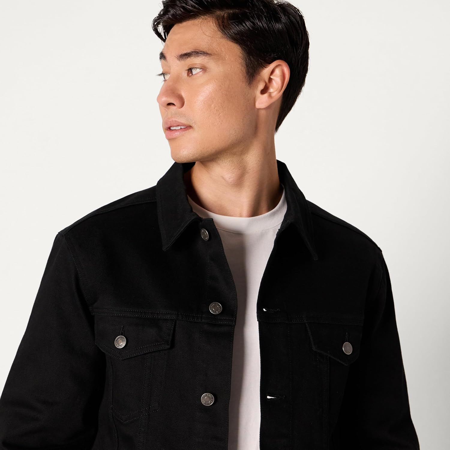 Men'S Low Stretch Regular-Fit Denim Jacket