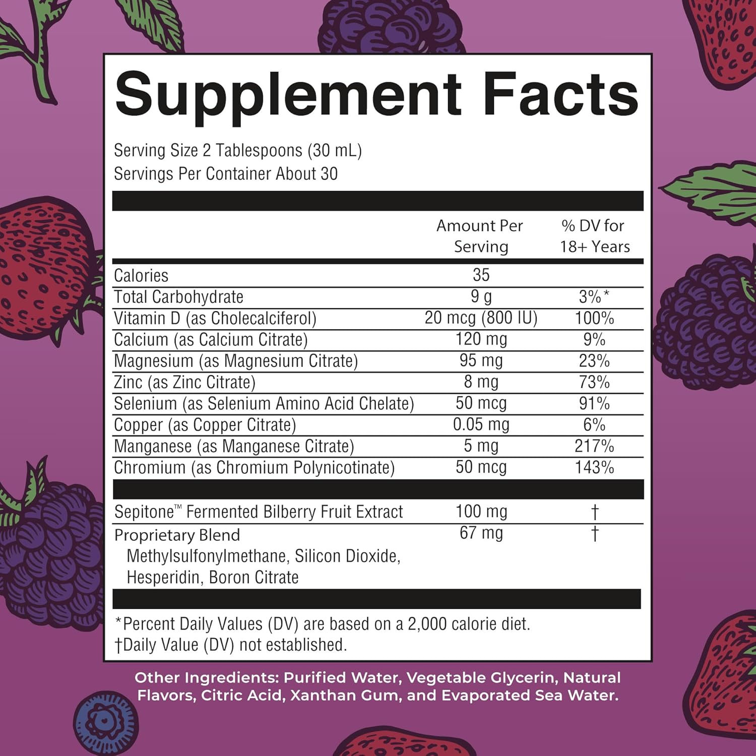 Liquid Nighttime Liquid Multimineral + Skin Renew | Clinically Shown in Women to Reduce Fine Wrinkle & Improve Skin Firmness | Sepitone | NO Melatonin | Magnesium | Vegan | 30 Servings