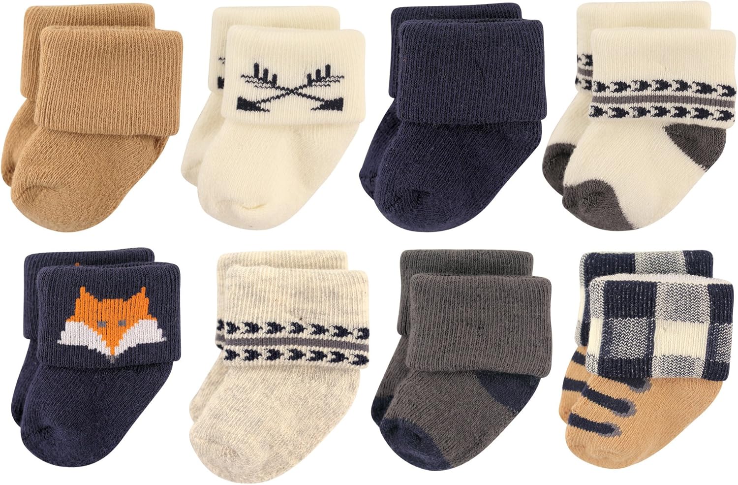 Baby Girls' Cotton Rich Newborn and Terry Socks