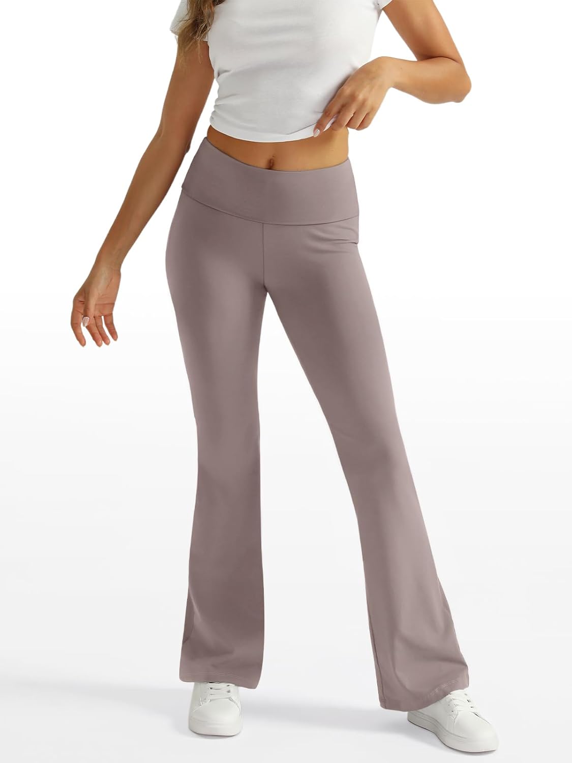 Elevate Your Workout Style with Trendy Women's Wide Leg Yoga Pants – High Waisted Bootcut Flare Leggings for Fall 2025