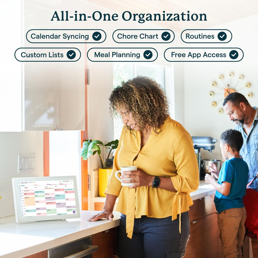 Calendar - 15" Digital Calendar - White