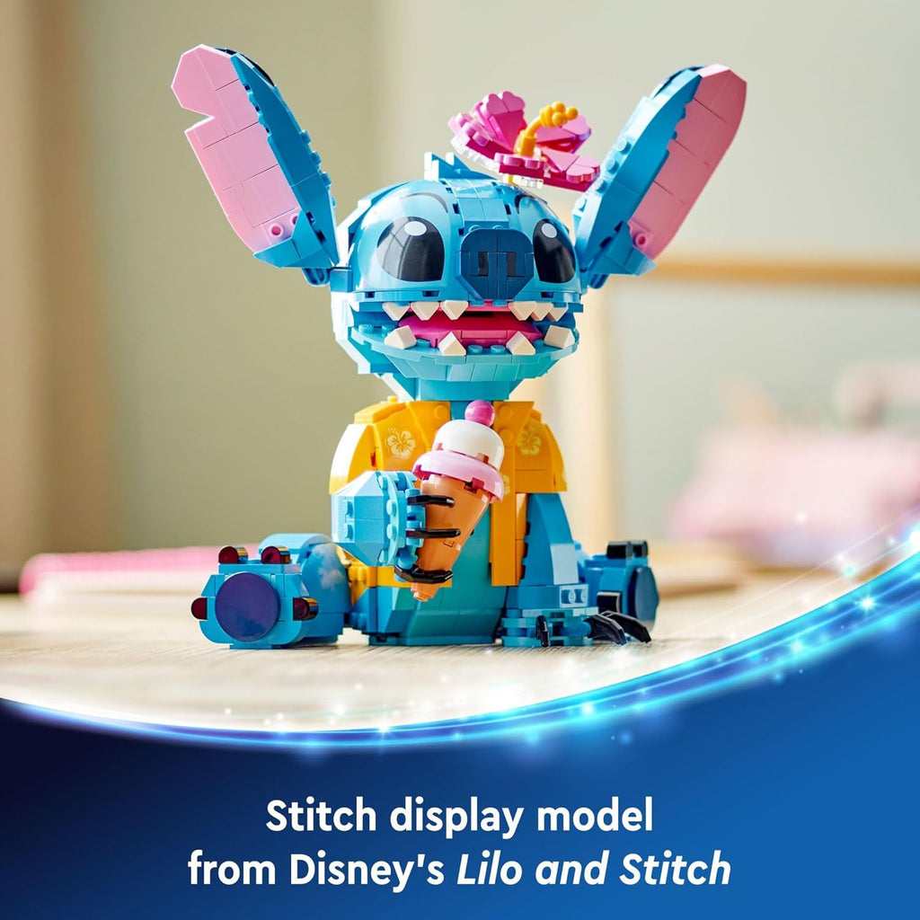 Disney Stitch Toy Building Kit for Girls & Boys 43249