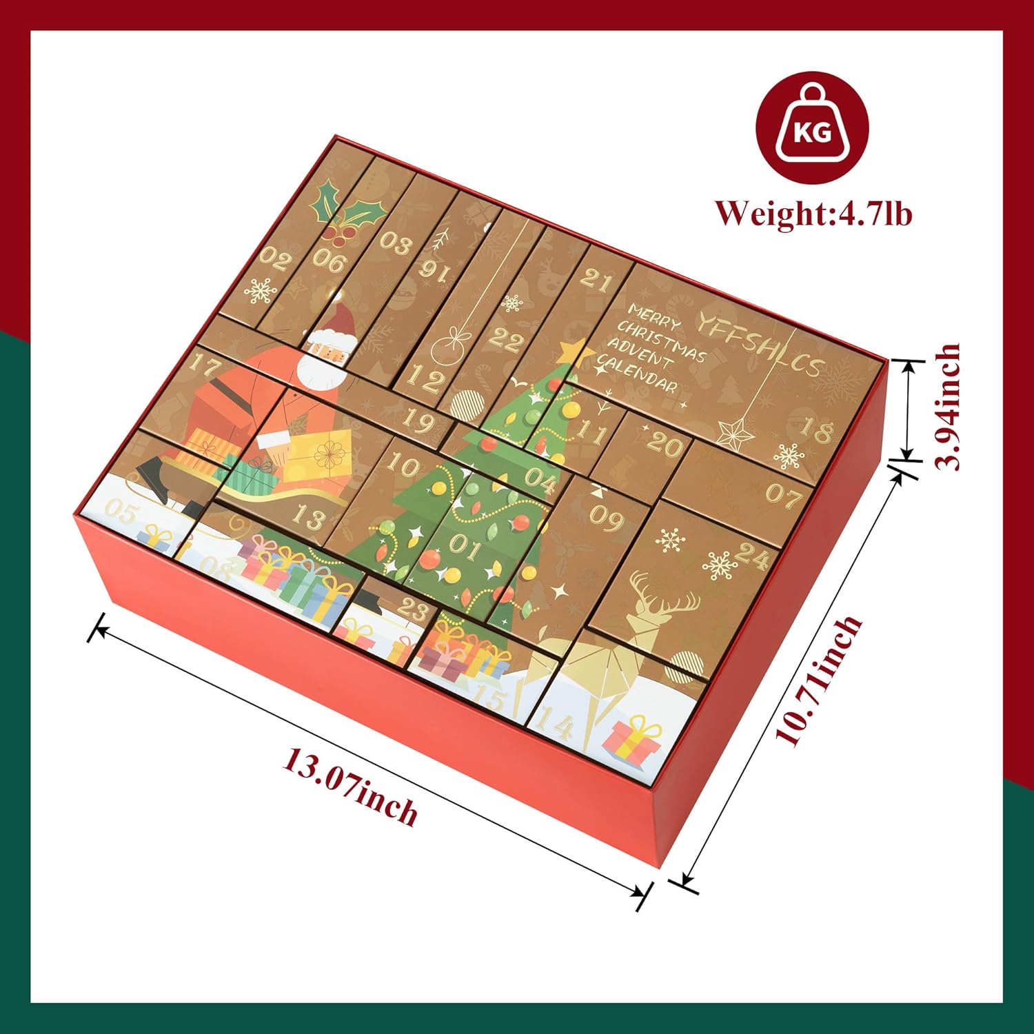 Advent Calendar 2025, 24 Days of Beauty Advent Calendar, Bath Gifts Sets for Women, Countdown Calendar for Christmas Holiday