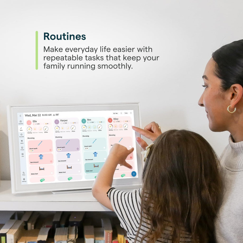 Calendar - 15" Digital Calendar - White