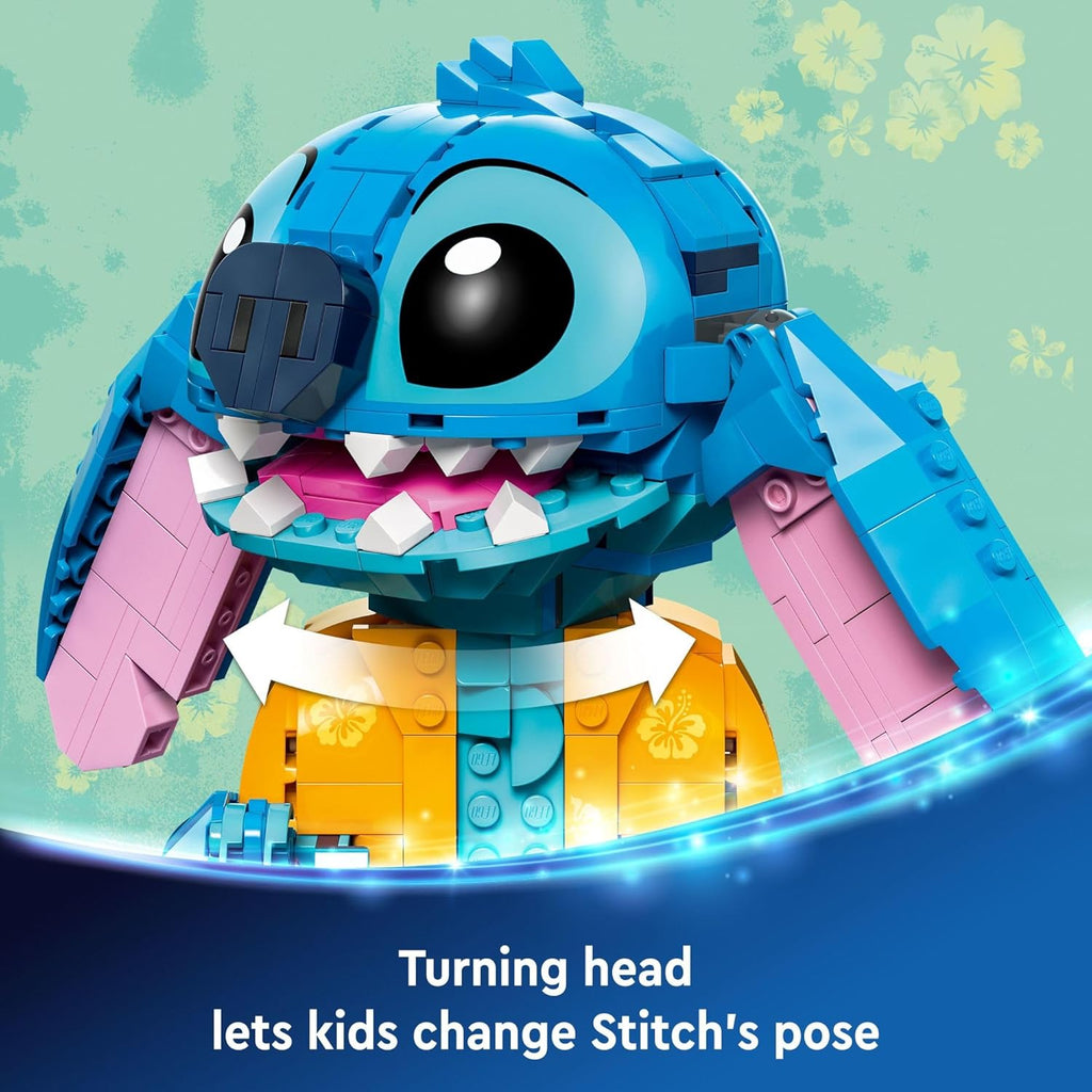 Disney Stitch Toy Building Kit for Girls & Boys 43249