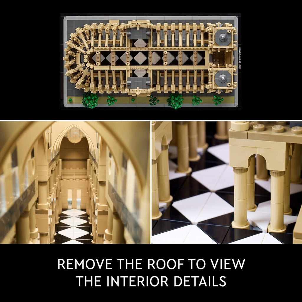 Architecture Notre-Dame De Paris Replica, Architectural Model Kit, Collectible Building Set for Adults, Build and Display Souvenir, Gift Idea for Lovers of History, Travel and Art, 21061