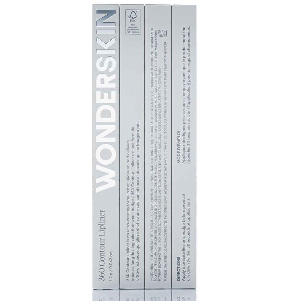 Elevate Your Lip Game with the 360 Contour Lipliner - Long Lasting, Waterproof, and Sharpenable in Saddle Brown